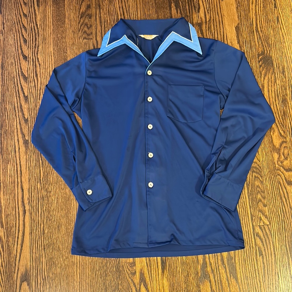 Vintage 1960s Capri West by Townline Dress Shirt